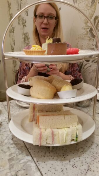 Harriet's Cafe tearoom afternoon tea