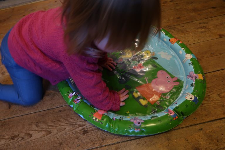 peppa pig muddy puddle water mat