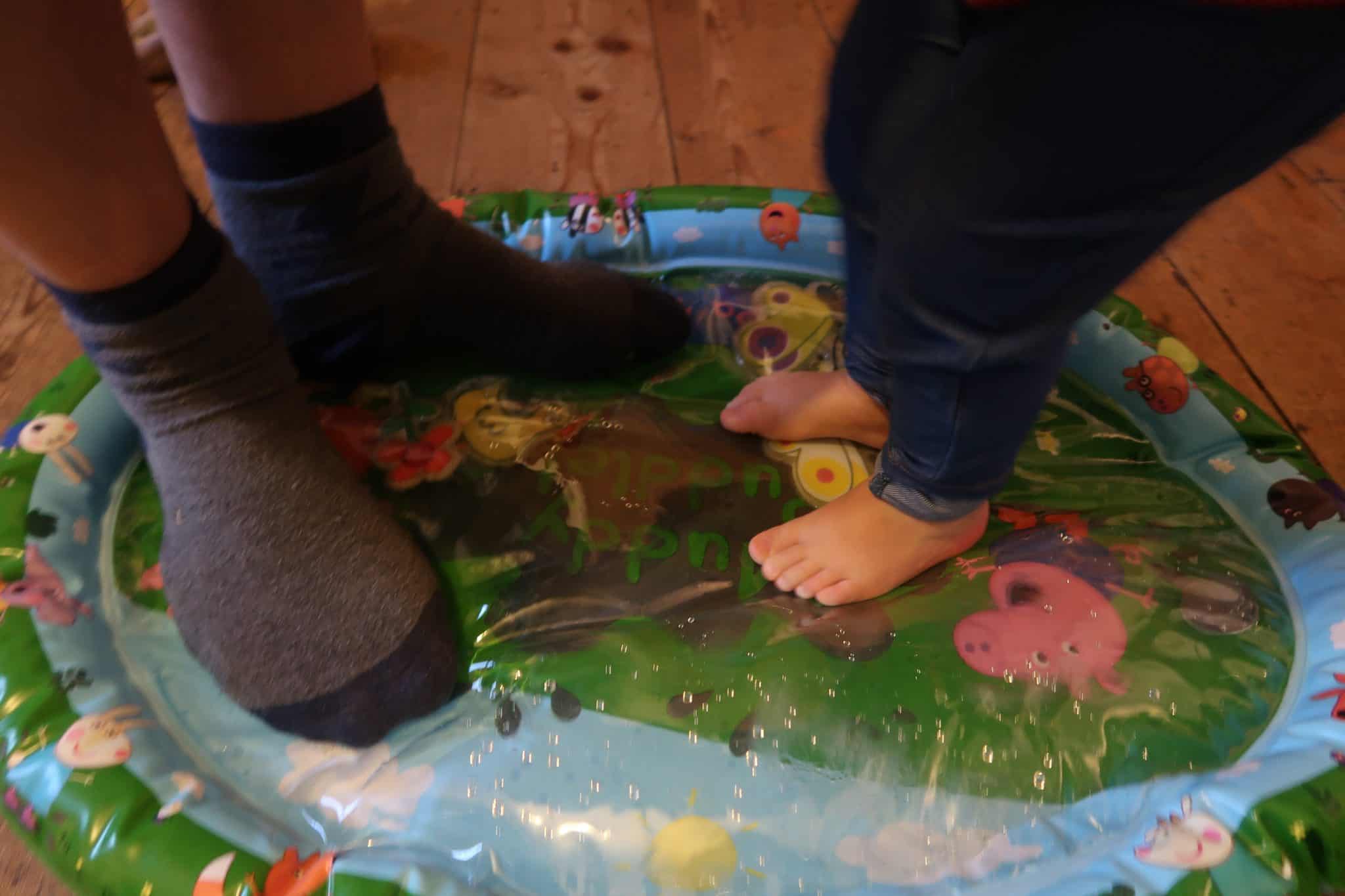 peppa pig muddy puddle water mat