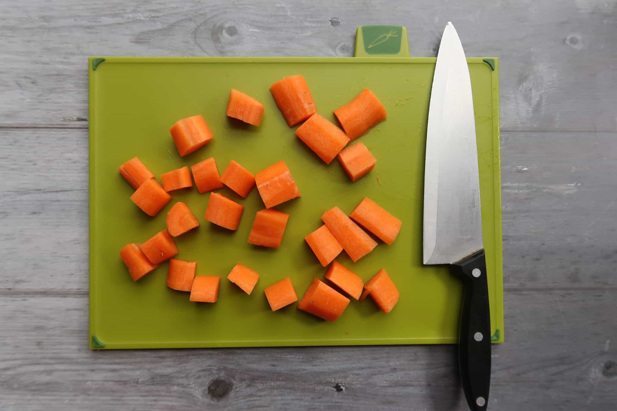 Air Fryer Carrots - Me, him, the dog and a baby!