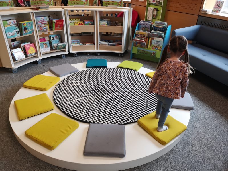 Children's department at the Norfolk and Norwich Millennium Library