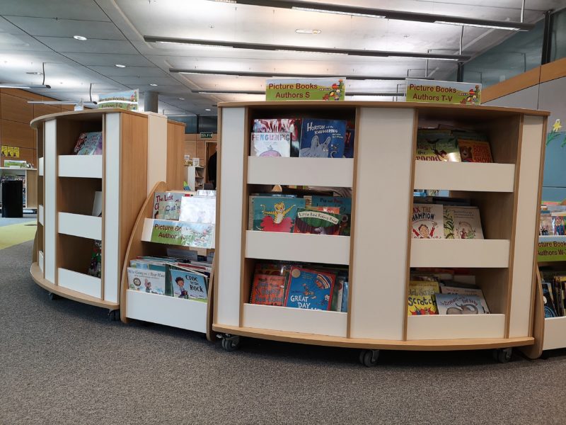 Children's department at the Norfolk and Norwich Millennium Library