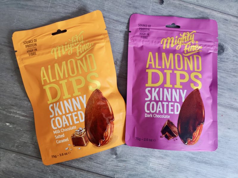 Mighty Fine's Skinny Coated Almond Dips