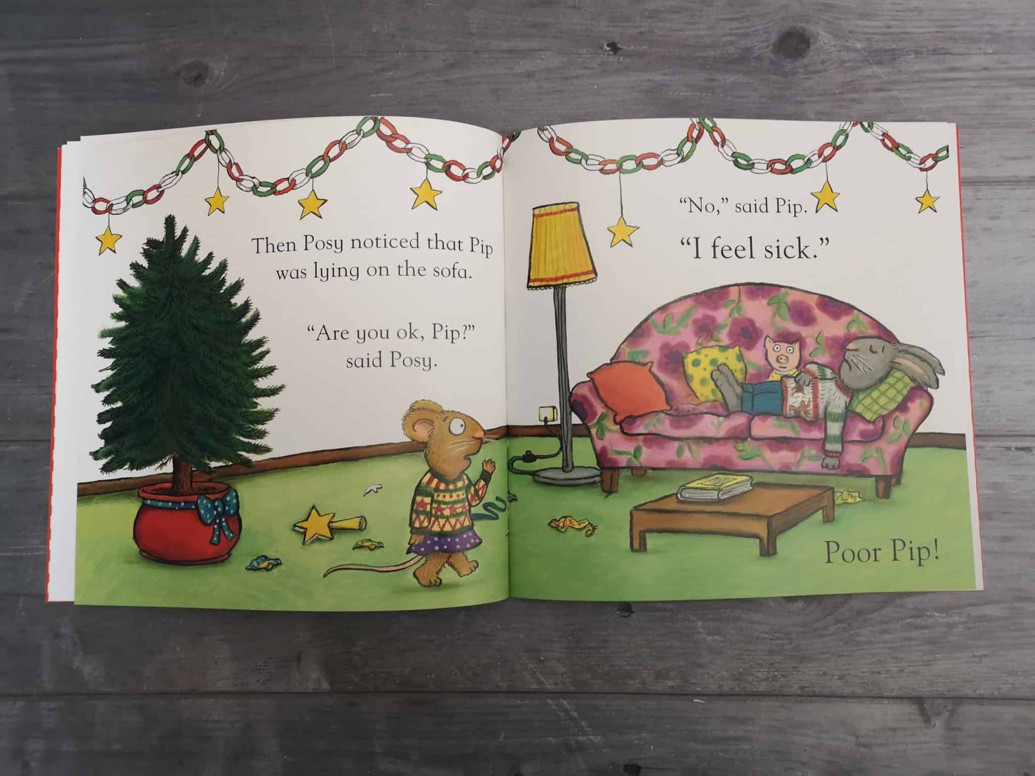 Children's Book Review: Pip And Posy The Christmas Tree - Me, Him, The Dog And A Baby!