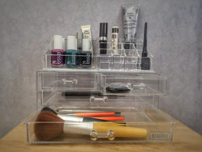 Beautify Makeup Organiser with 4 Drawers