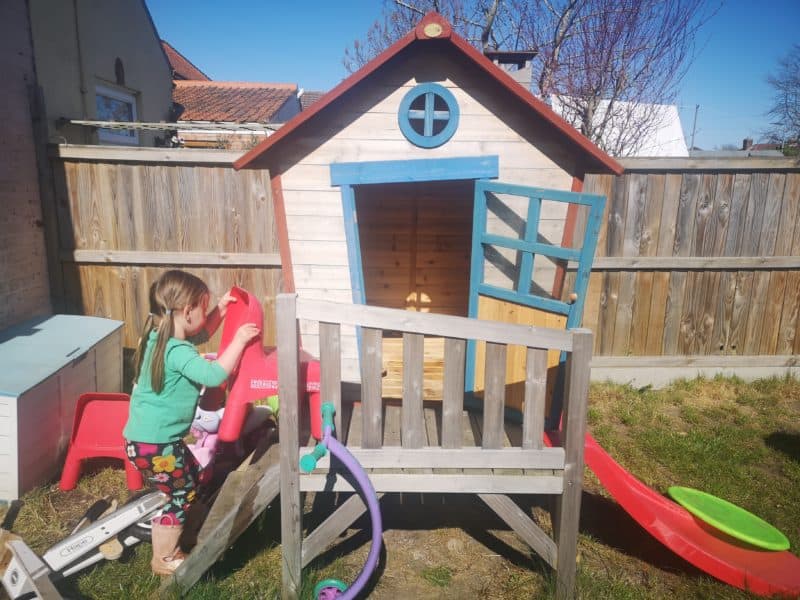 Playhouse in the garden