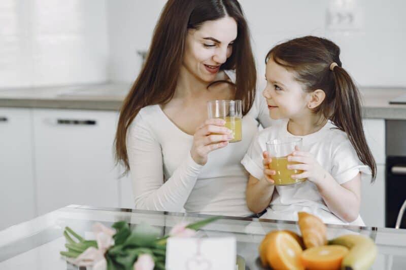 Mother and daughter