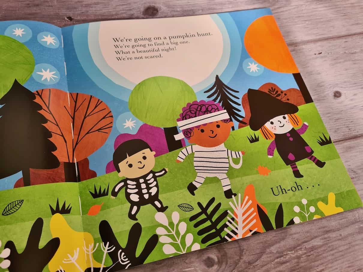 Children's Book Review: We're Going On A Pumpkin Hunt - Me, Him, The Dog And A Baby!