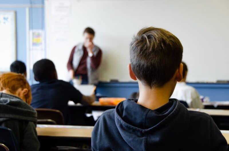 Children in classroom