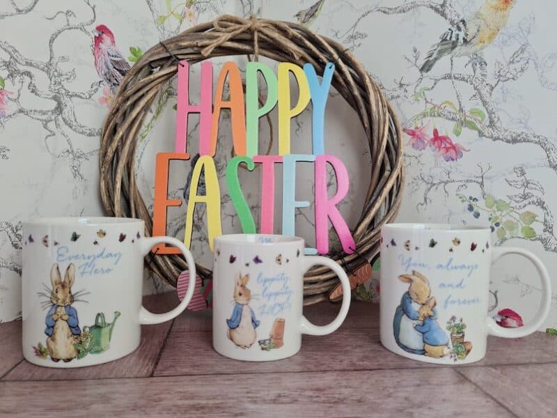 Peter Rabbit mug set