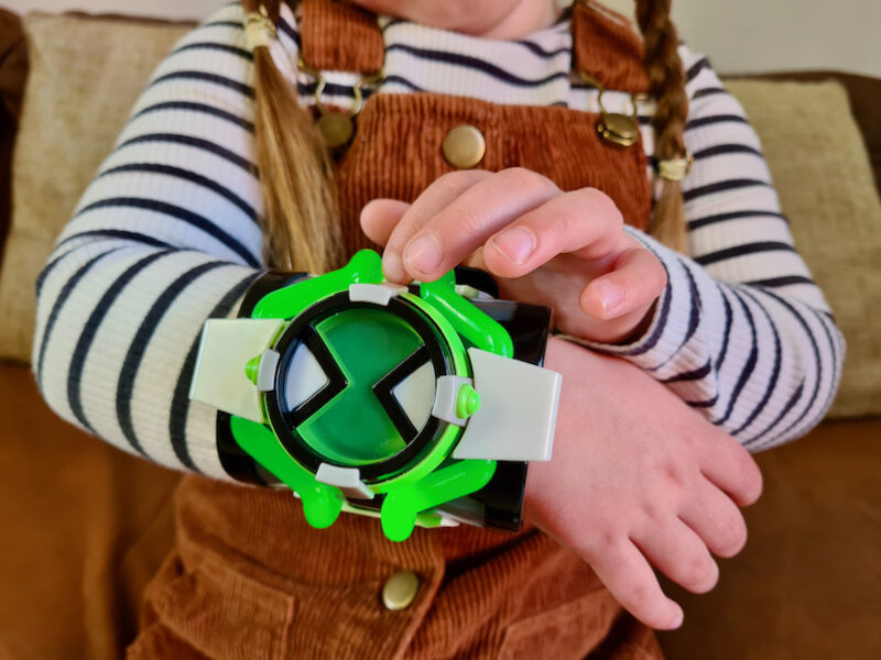 It's Hero Time with Ben 10 toys - Me, him, the dog and a baby!