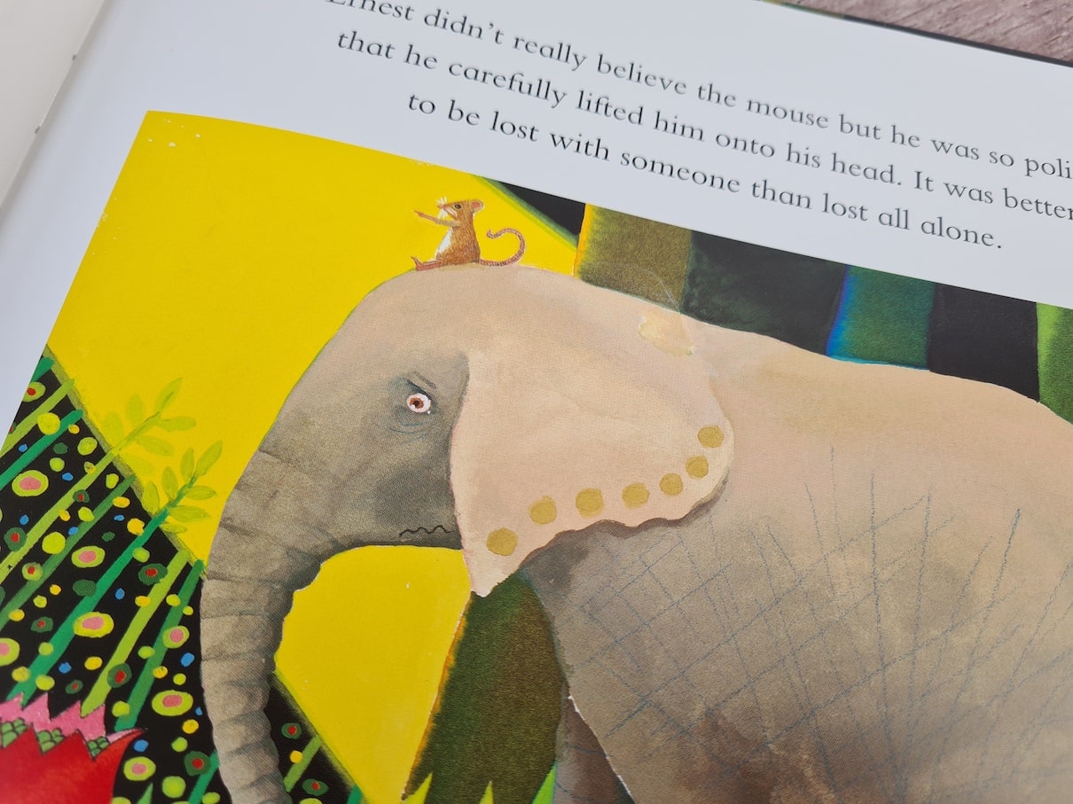 Children's book review: Ernest the Elephant - Me, him, the dog and a baby!