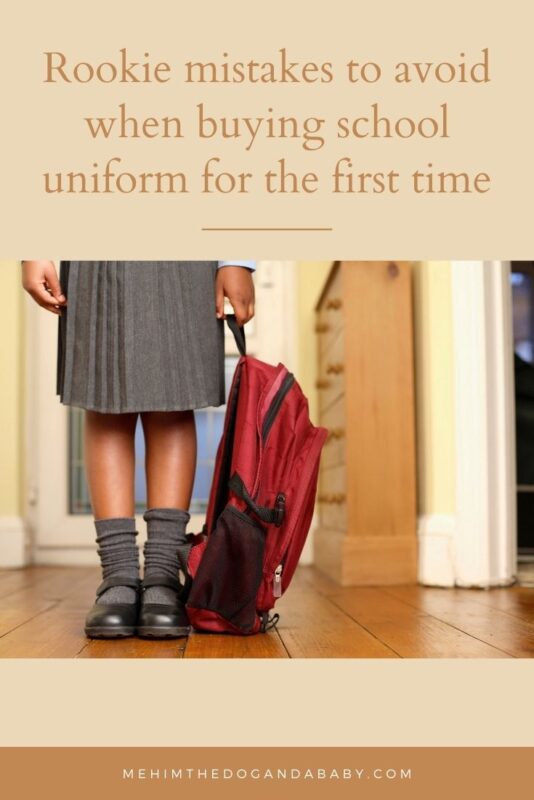 Rookie mistakes to avoid when buying school uniform for the first time