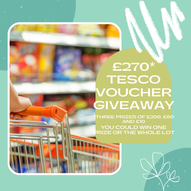 £270 Tesco Voucher Giveaway