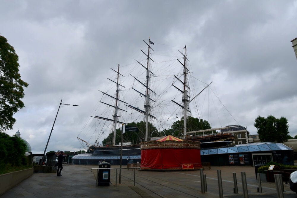 Cutty Sark from outside