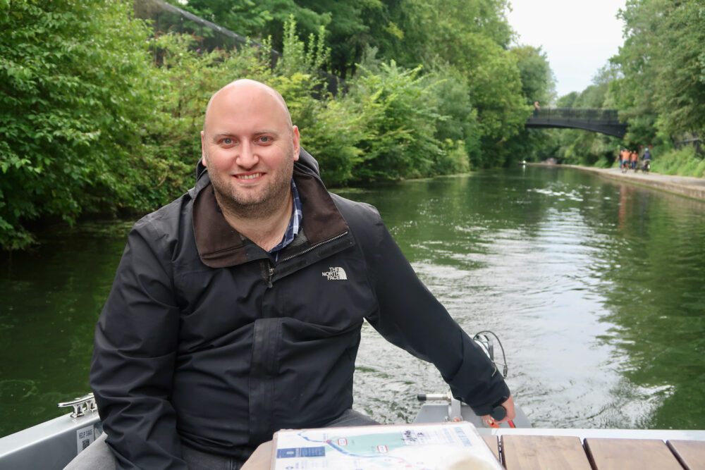 GoBoat Paddington John driving