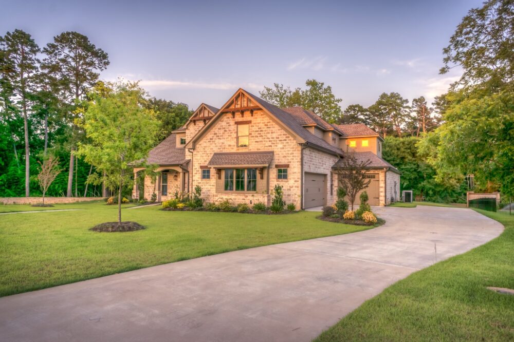 large house with driveway