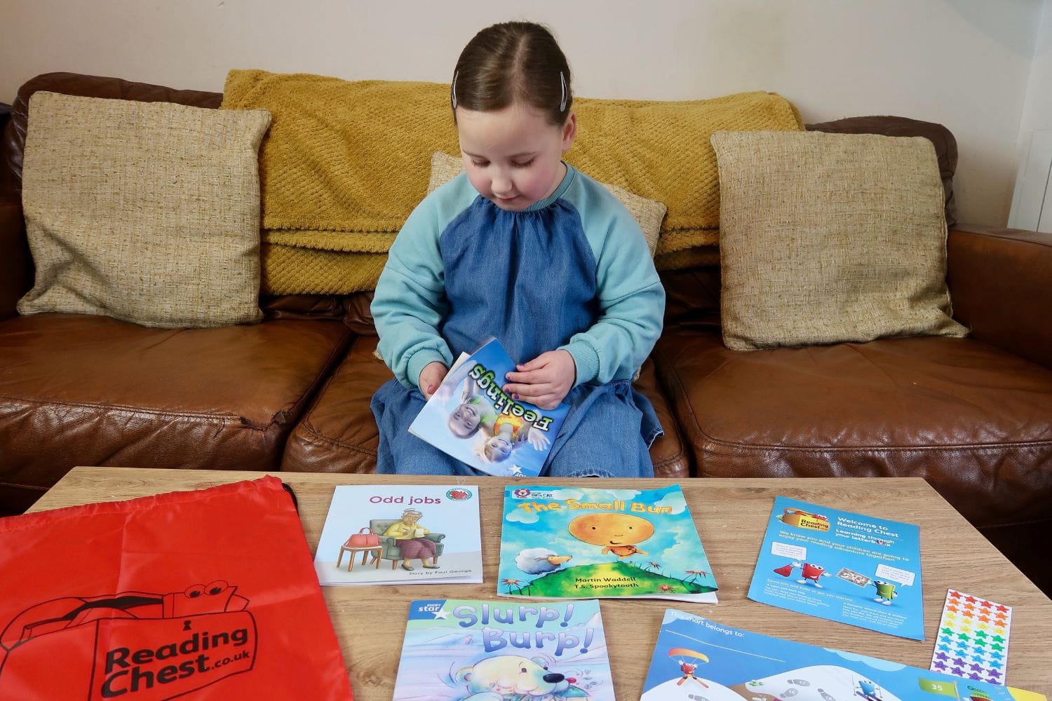 Supporting reading at home with a Reading Chest subscription