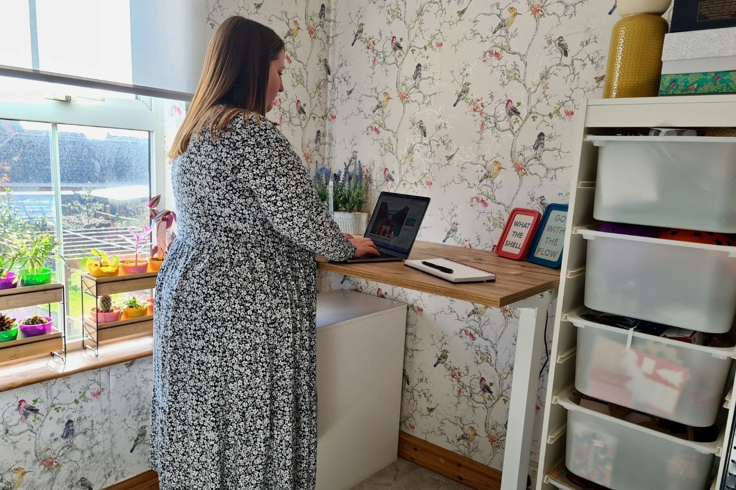 Improving my home office with a standing desk