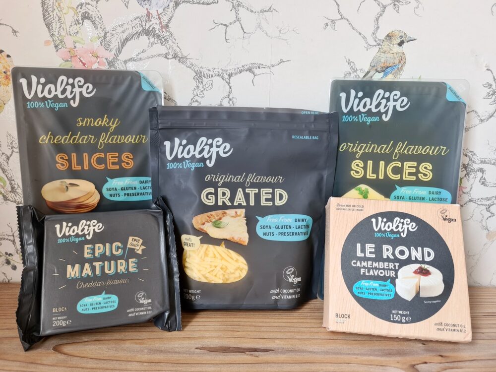 Violife vegan cheese products