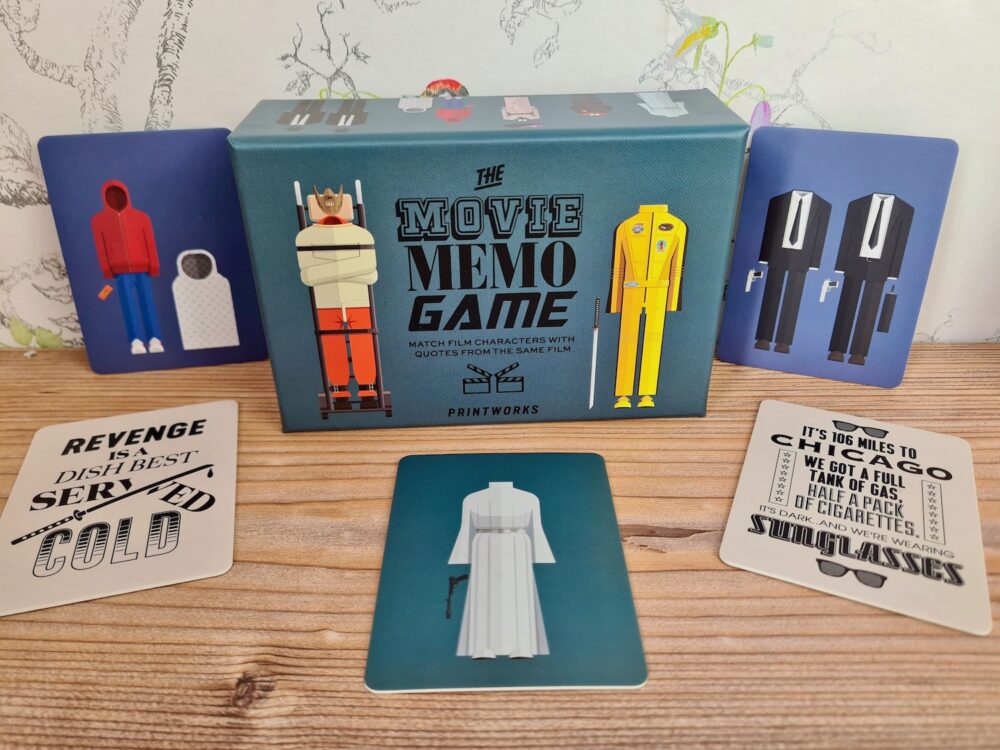 The Movie Memo Game from Paintworks
