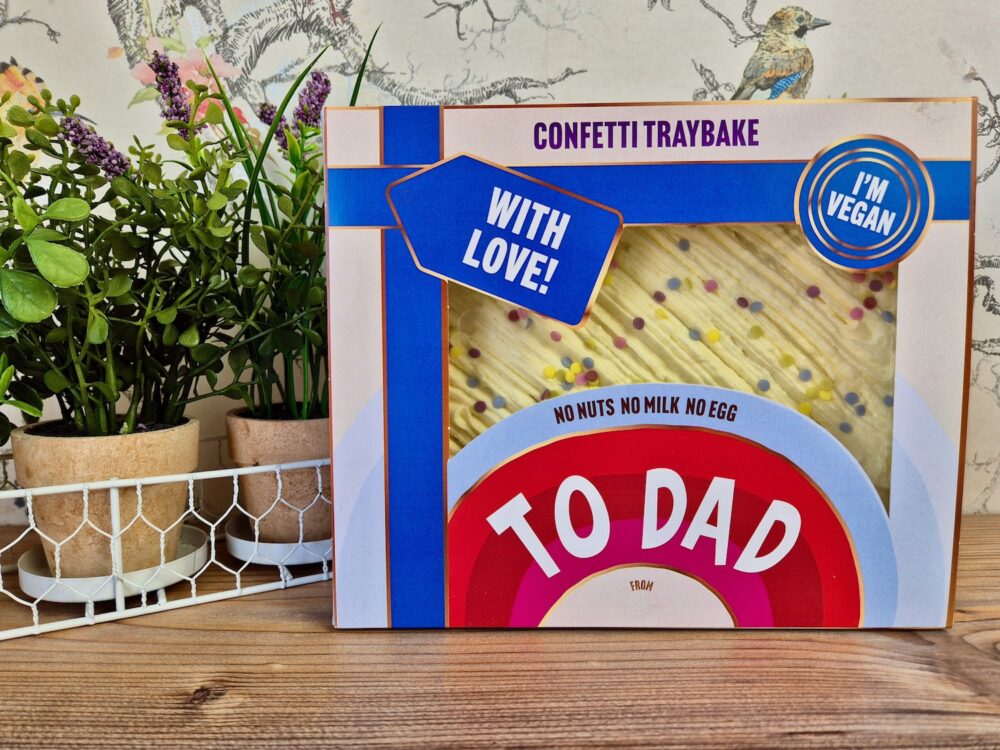 Just Love Food Company To Dad Confetti Traybake