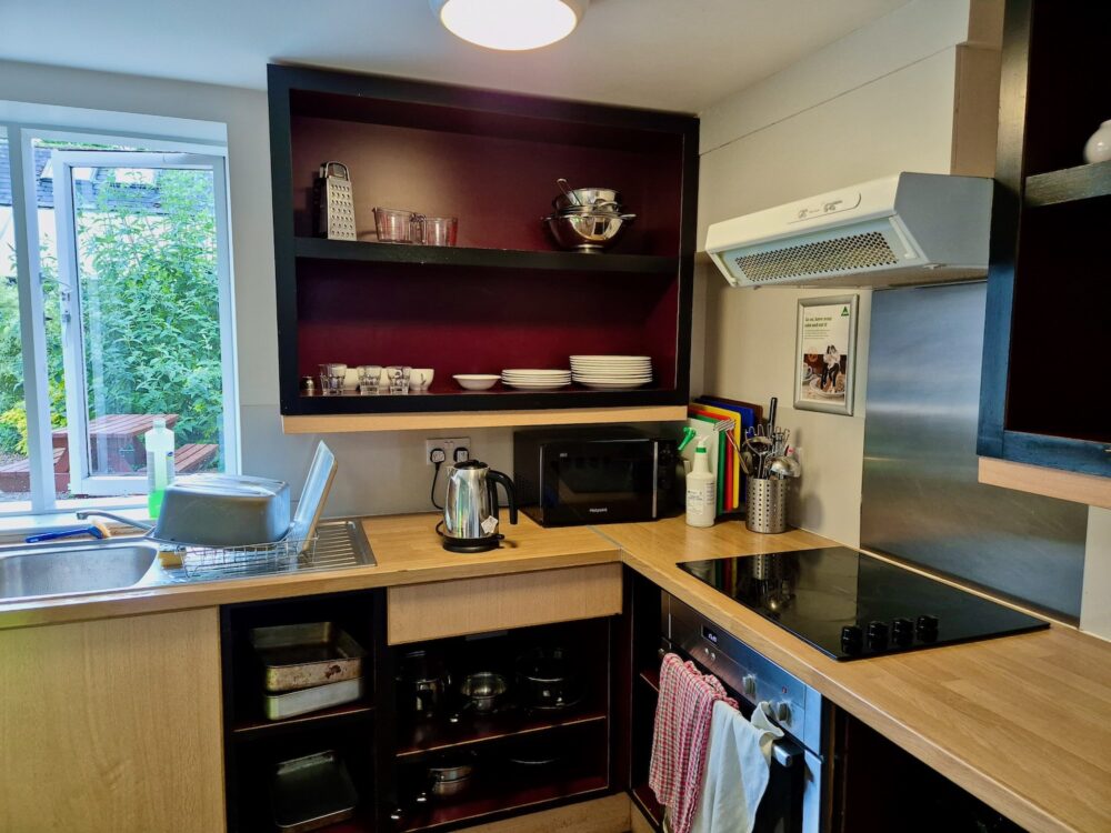 Shared self-catering kitchen at YHA York