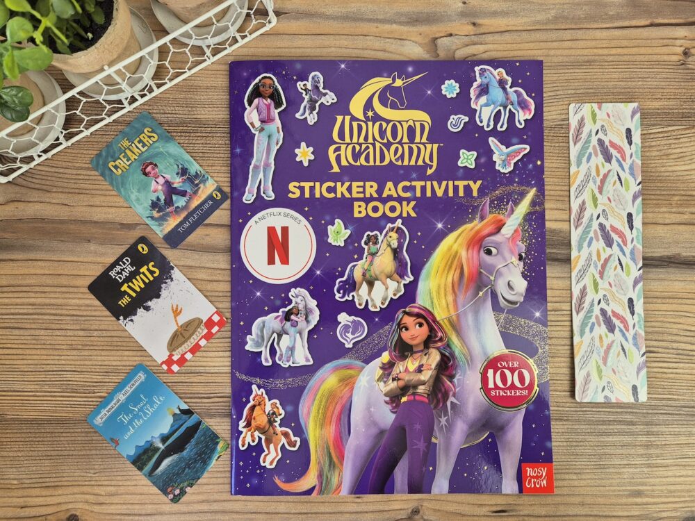 Unicorn Academy sticker book