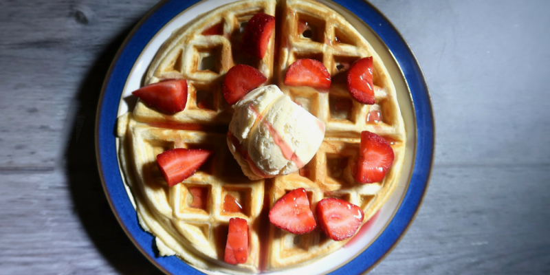 American Breakfast Waffles In Under 15 Minutes