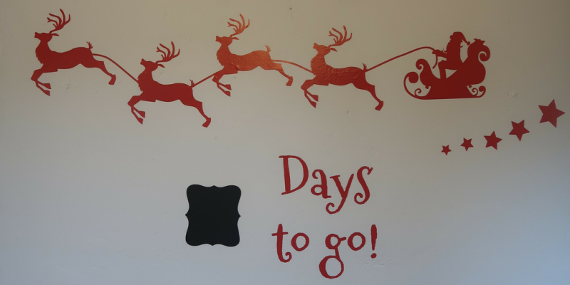 How To Create A Festive Feature Wall