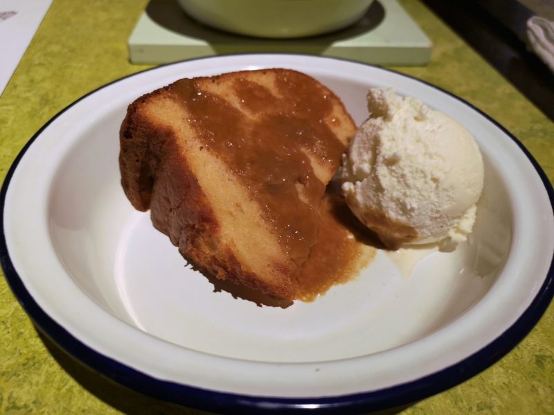 Turtle Bay Caymanas Upside Down Rum Cake